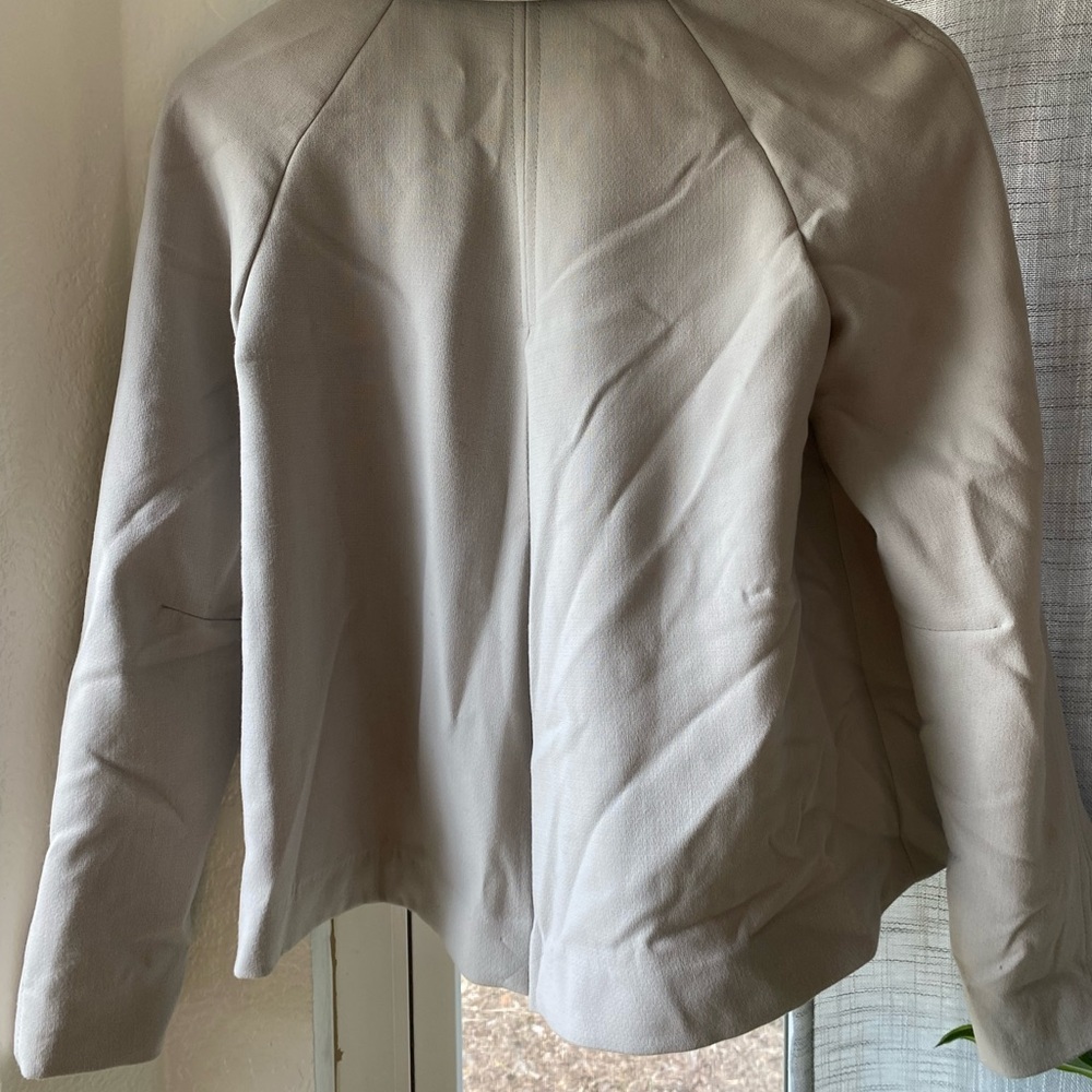 H&M Grey Jacket Blazer Size 2 - Picture 9 of 10